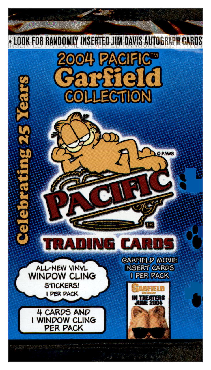 Garfield Pacific Trading Card Pack